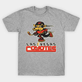 Retro Defunct Las Vegas Coyotes Roller Hockey T-Shirt